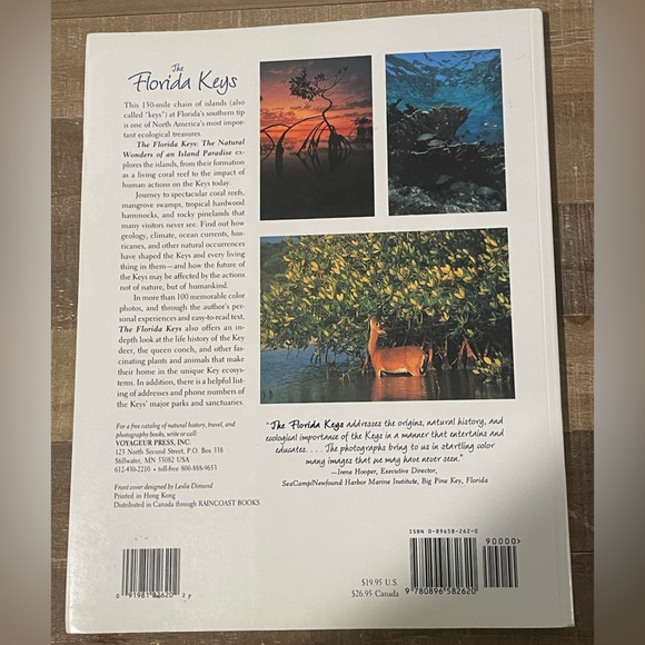 The Florida Keys: The Natural Wonders of an Island Paradise by Jeff Ripple. Pbk. - Picture 2 of 2